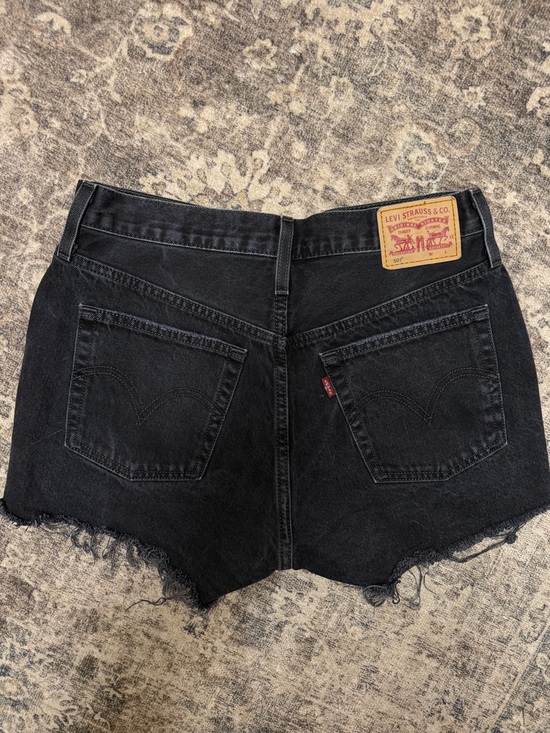 Levi's Pants - Levi 501 Black Denim Shorts